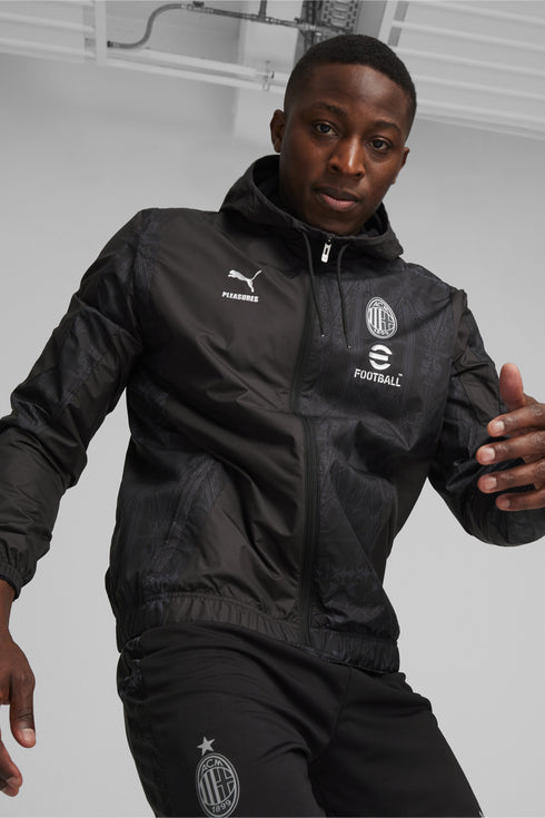 AC Milan x Pleasures Veste d'avant-match tissée 2023/24 pour Homme